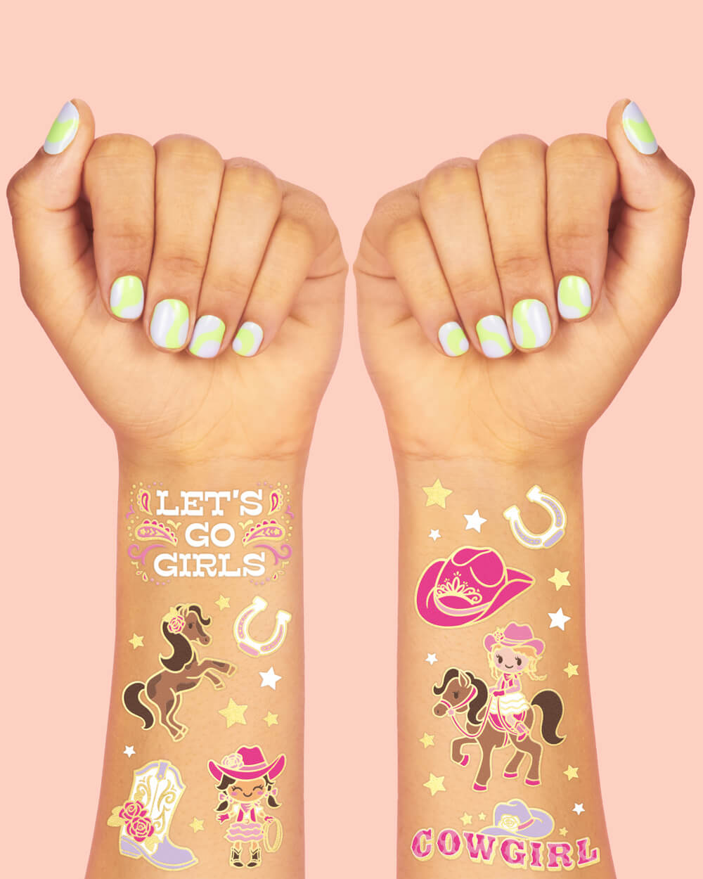 Cowgirl Tats - 100 temporary tattoos