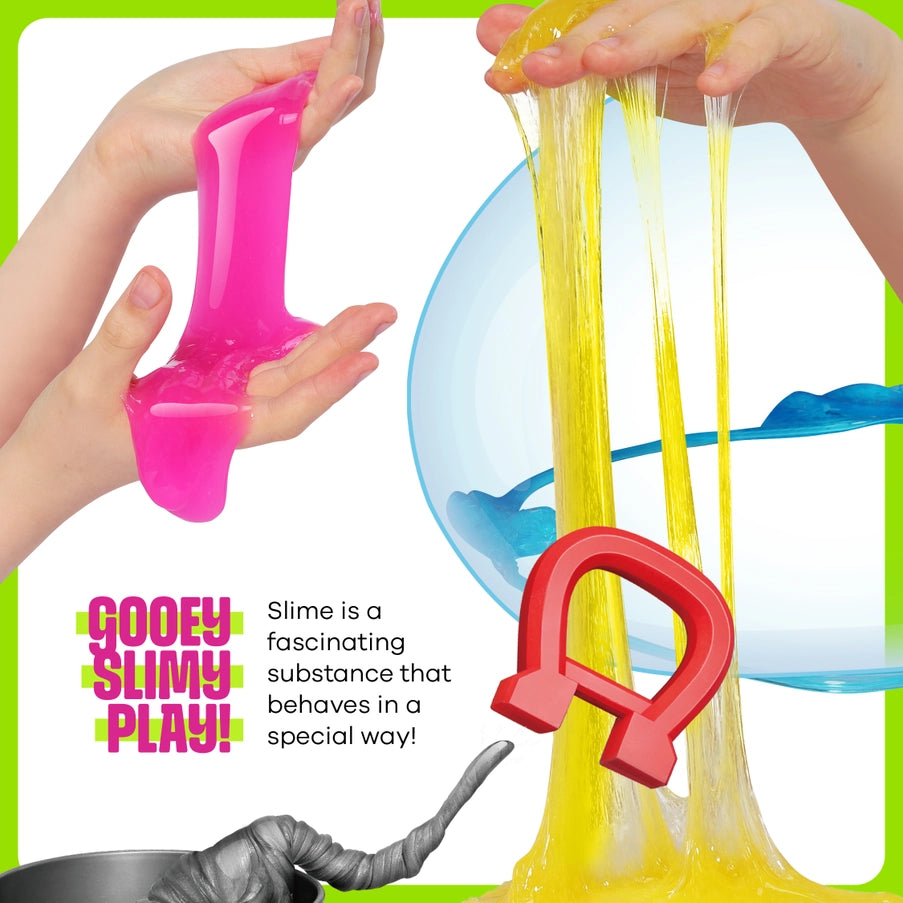 Slime, Putty & Sand Sensory Science Kit - Slime For Kids