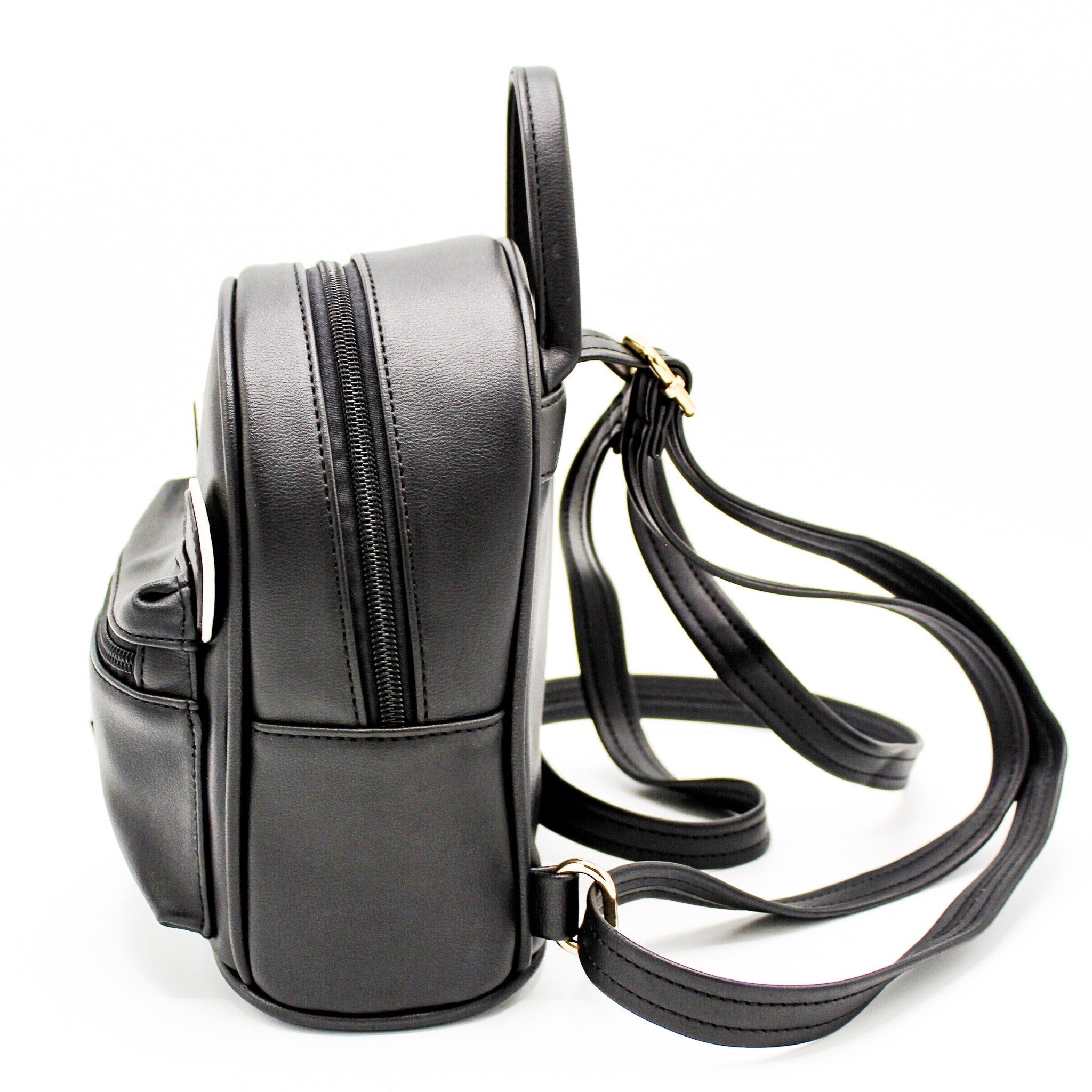 The Sleepy Panda Buddy - Vegan Leather Ultra-Mini Backpack