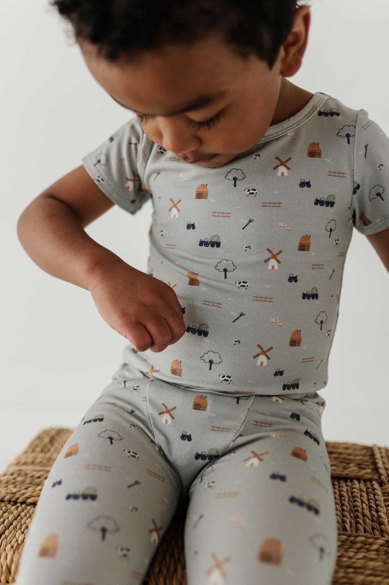Short Sleeve Lounge Set