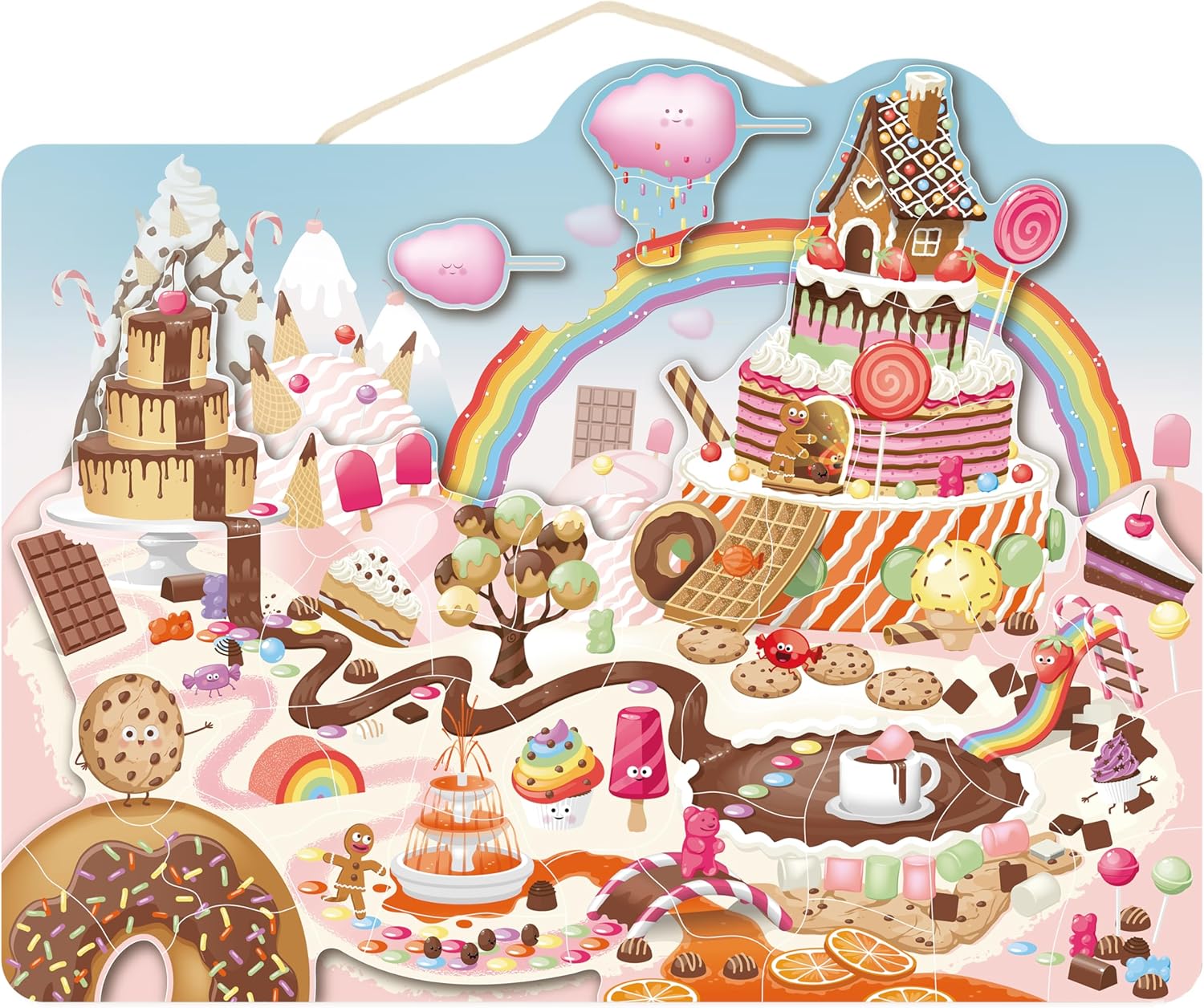 Kids Magnetic Candy Puzzle