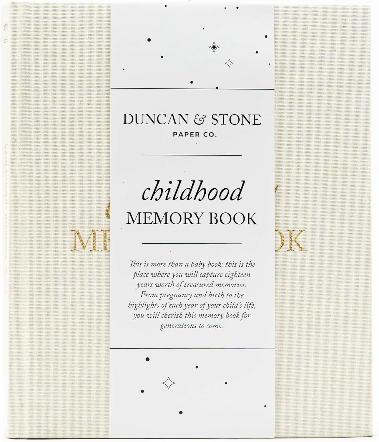 Childhood Memory Book - Off-White
