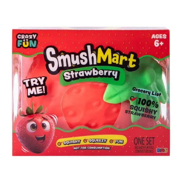 Rms Smushmar Giant Scented Strawberry Squishy 1pc