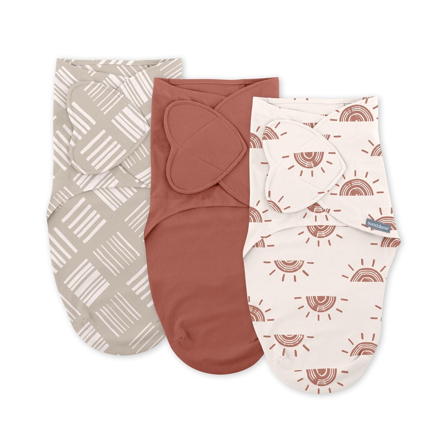 SwaddleMe by Ingenuity Monogram Collection - Rising Sun