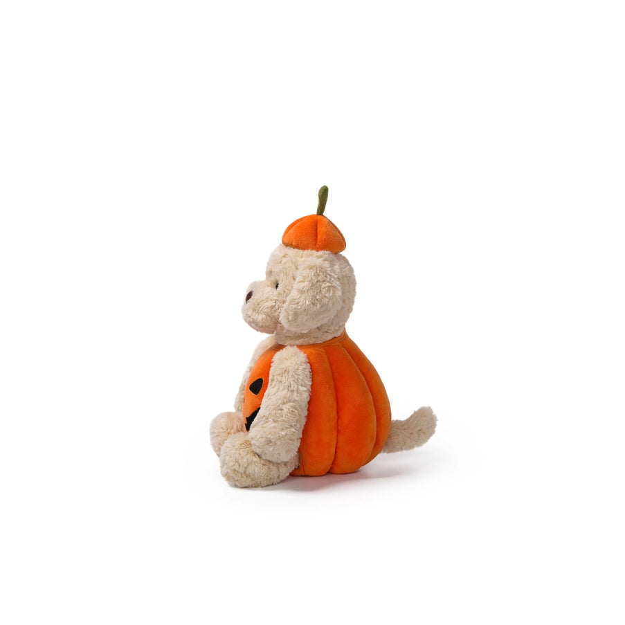 McHugs Pumpkin Puppy Weighted Plush Animal 10"