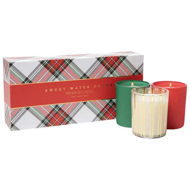 Christmas Candle Gift Box Set - Christmas Decor & Gifts