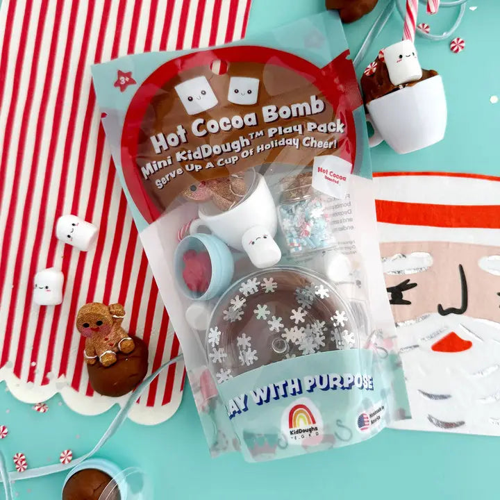Hot Cocoa Bomb Mini Kiddough Play Pack
