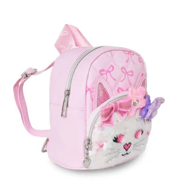 Miss Bella Kitty Micro Mini Backpack with Rhinestones