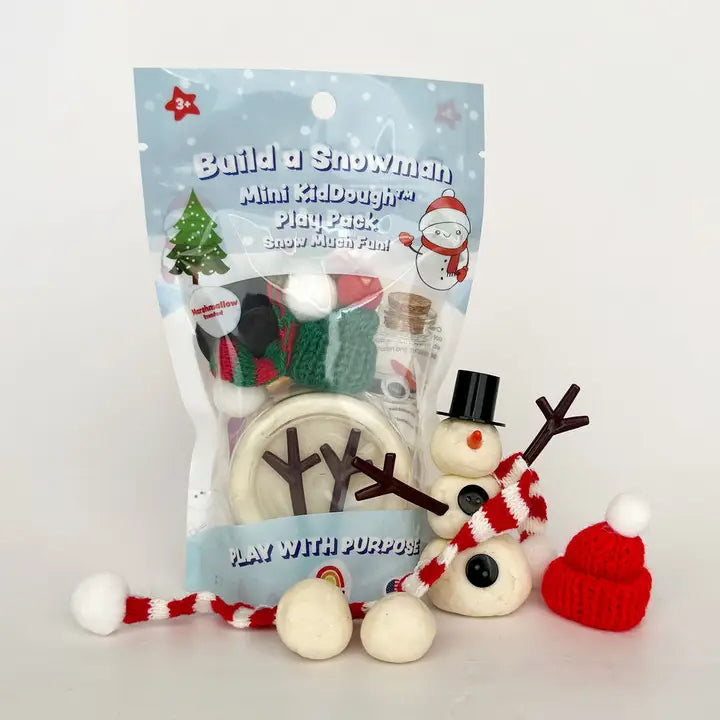 Build A Snowman Mini Kiddough Play Pack