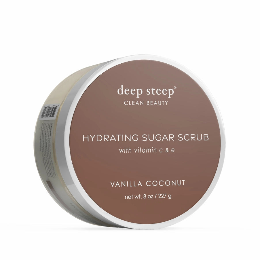 Vanilla Coconut Exfoliating and Smoothing Sugar Scrub 8oz