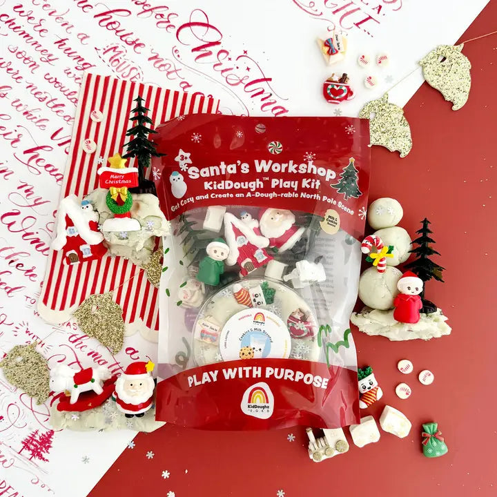 Santa's Workshop Kiddough Play Kit