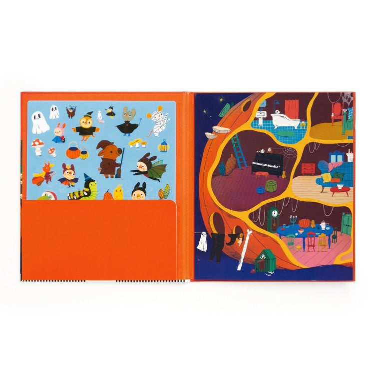 Pumpkin Village Sticker Play Reusable Activity Set
