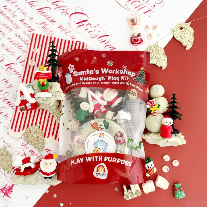 Santa's Workshop Kiddough Play Kit