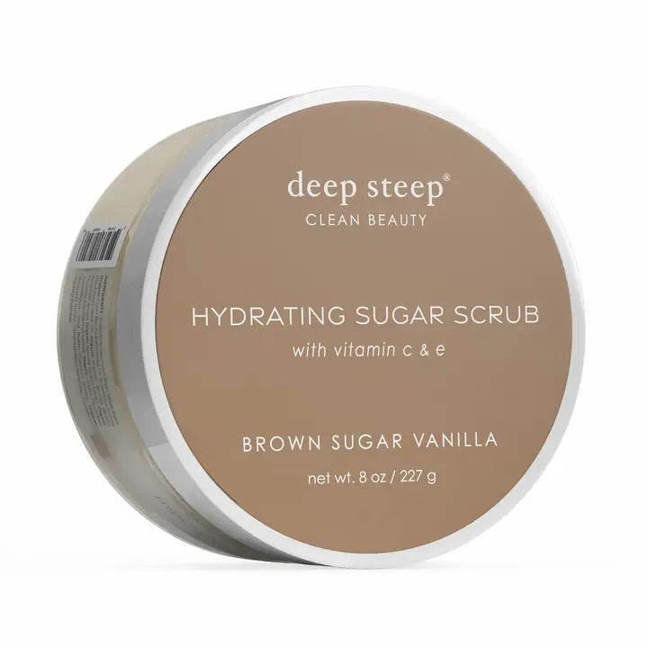Brown Sugar Vanilla Exfoliating & Smoothing Sugar Scrub 8oz