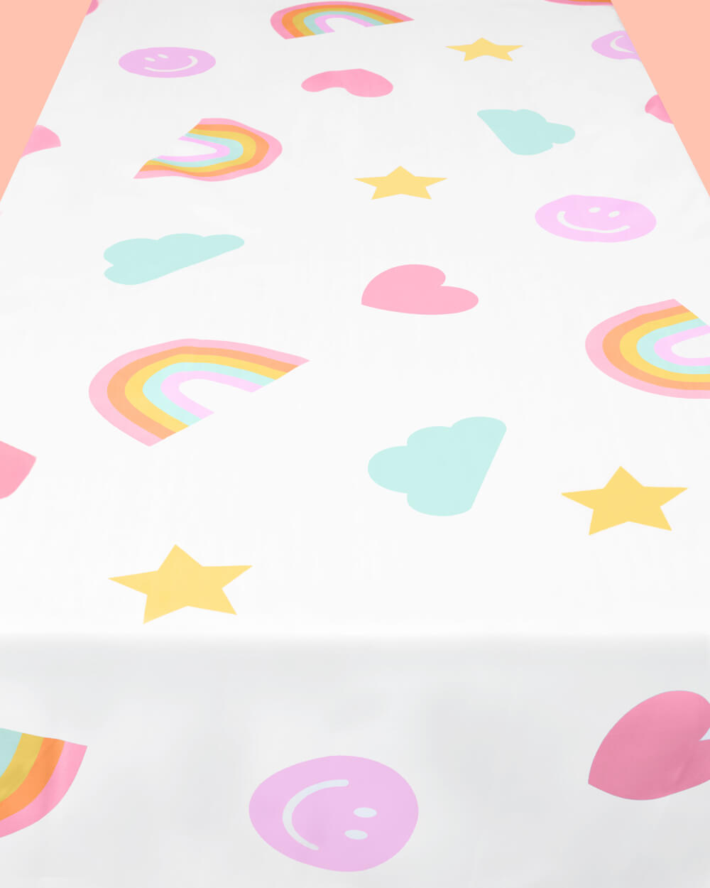 Rainbow Tablecloth - washable table cover