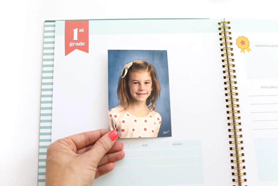 The School Years Memory Book: A Timeless School Memory Book