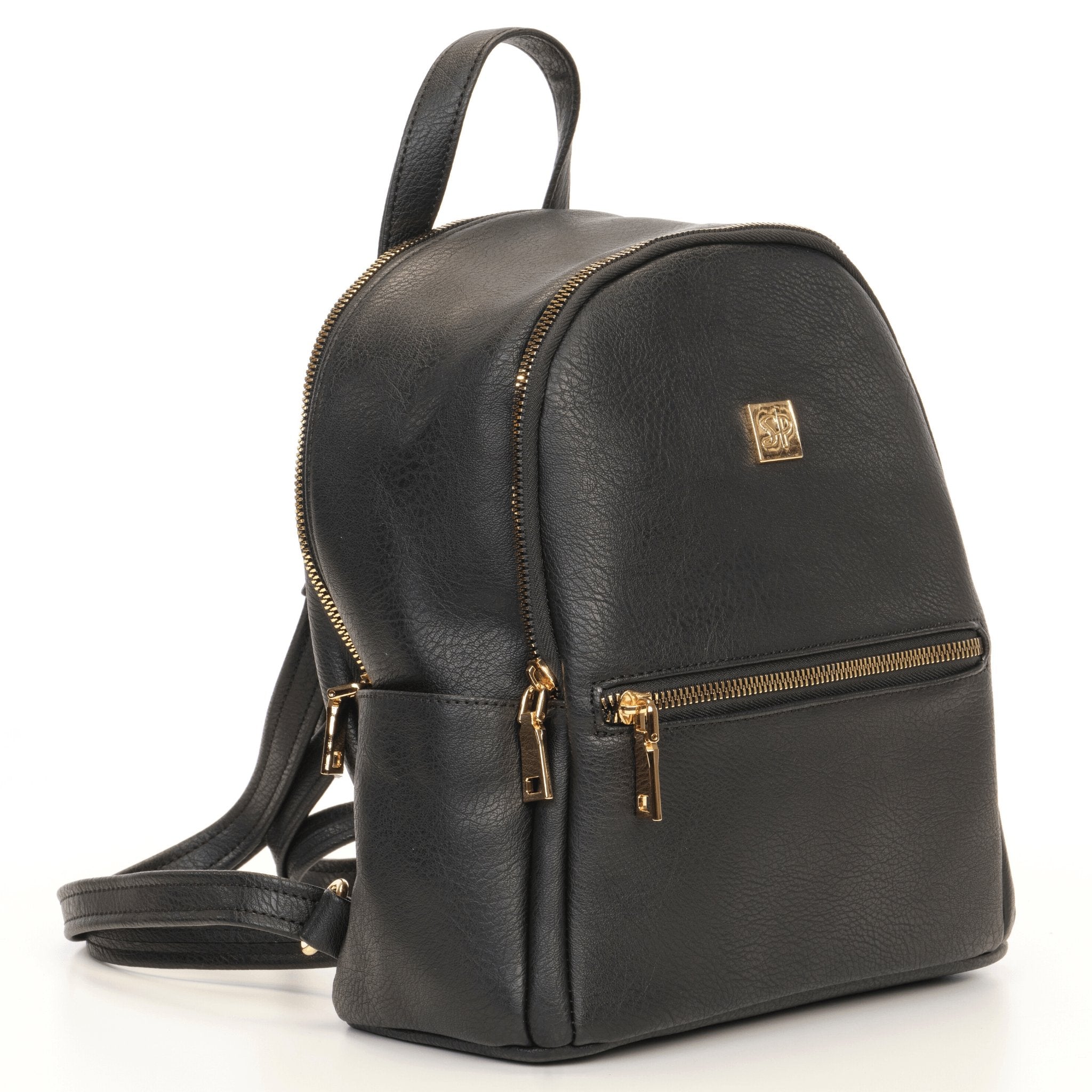 The Sleepy Panda Mini - Vegan Leather Mini Backpack