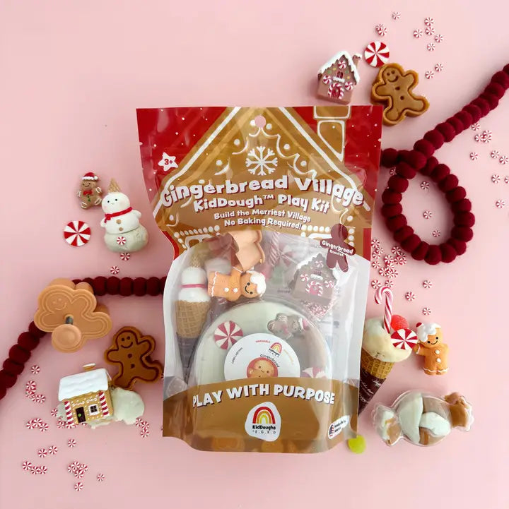 Gingerbread Village Kiddough Play Kit