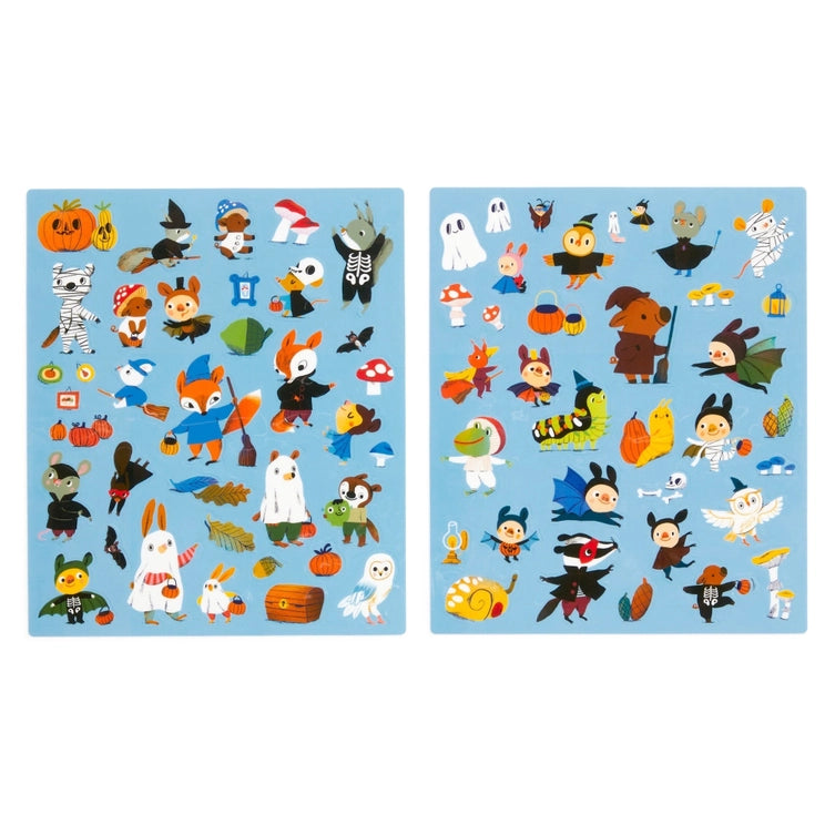 Pumpkin Village Sticker Play Reusable Activity Set