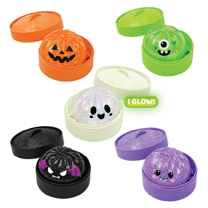 Fun Doh Petite (Mini) Halloween Squishy Dumplings 12/Display