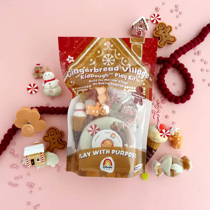 Gingerbread Village Kiddough Play Kit