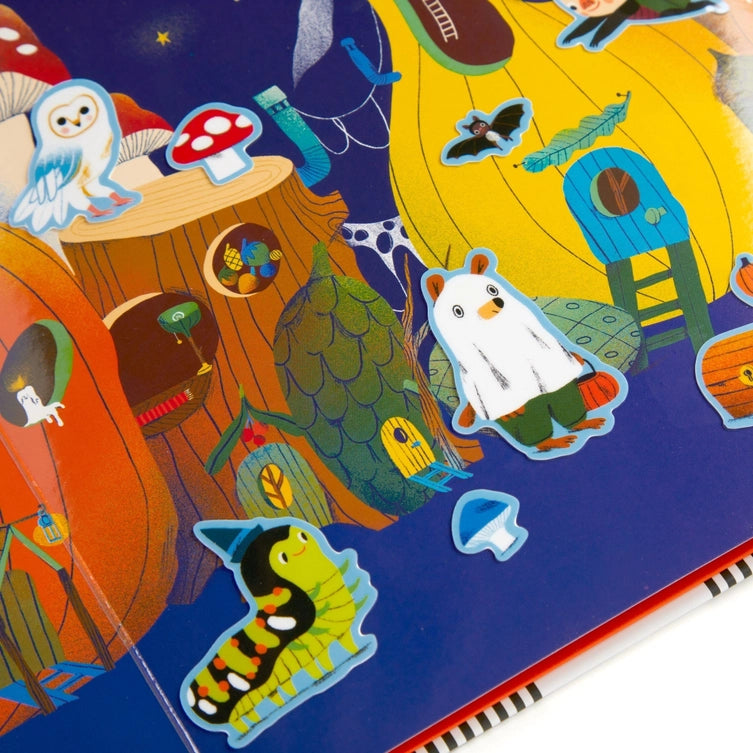Pumpkin Village Sticker Play Reusable Activity Set