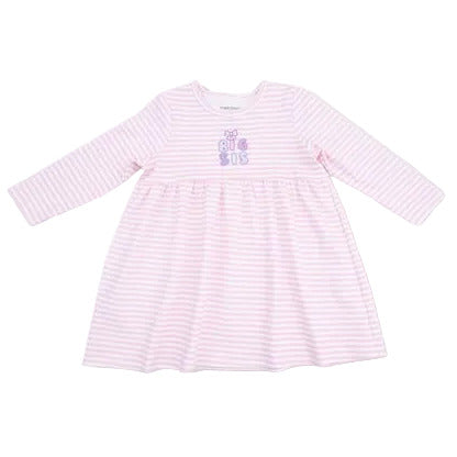 Embroidered Sibling Play Dress - Big Sis