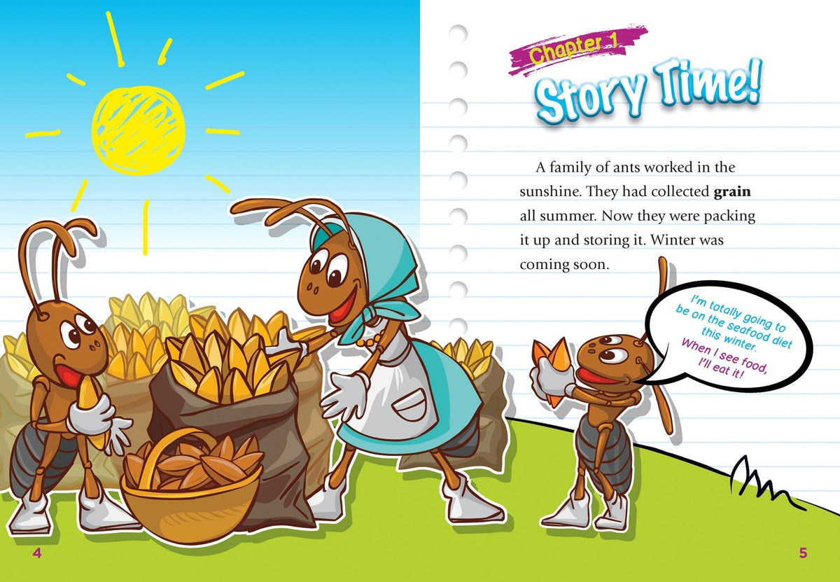 The Ants and the Grasshopper Retold