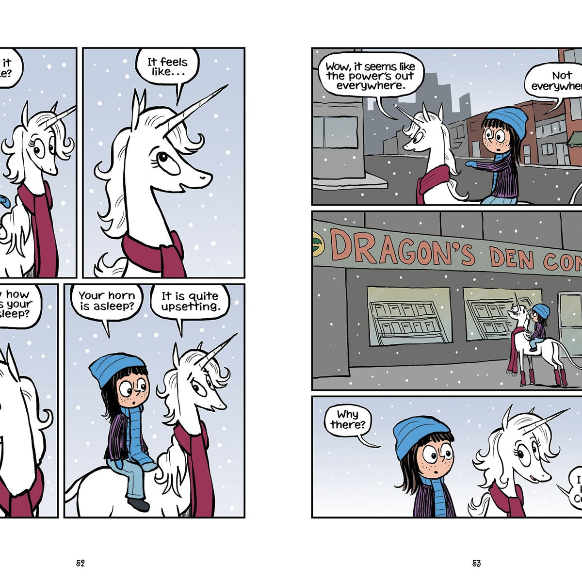 Phoebe and Her Unicorn in the Magic Storm