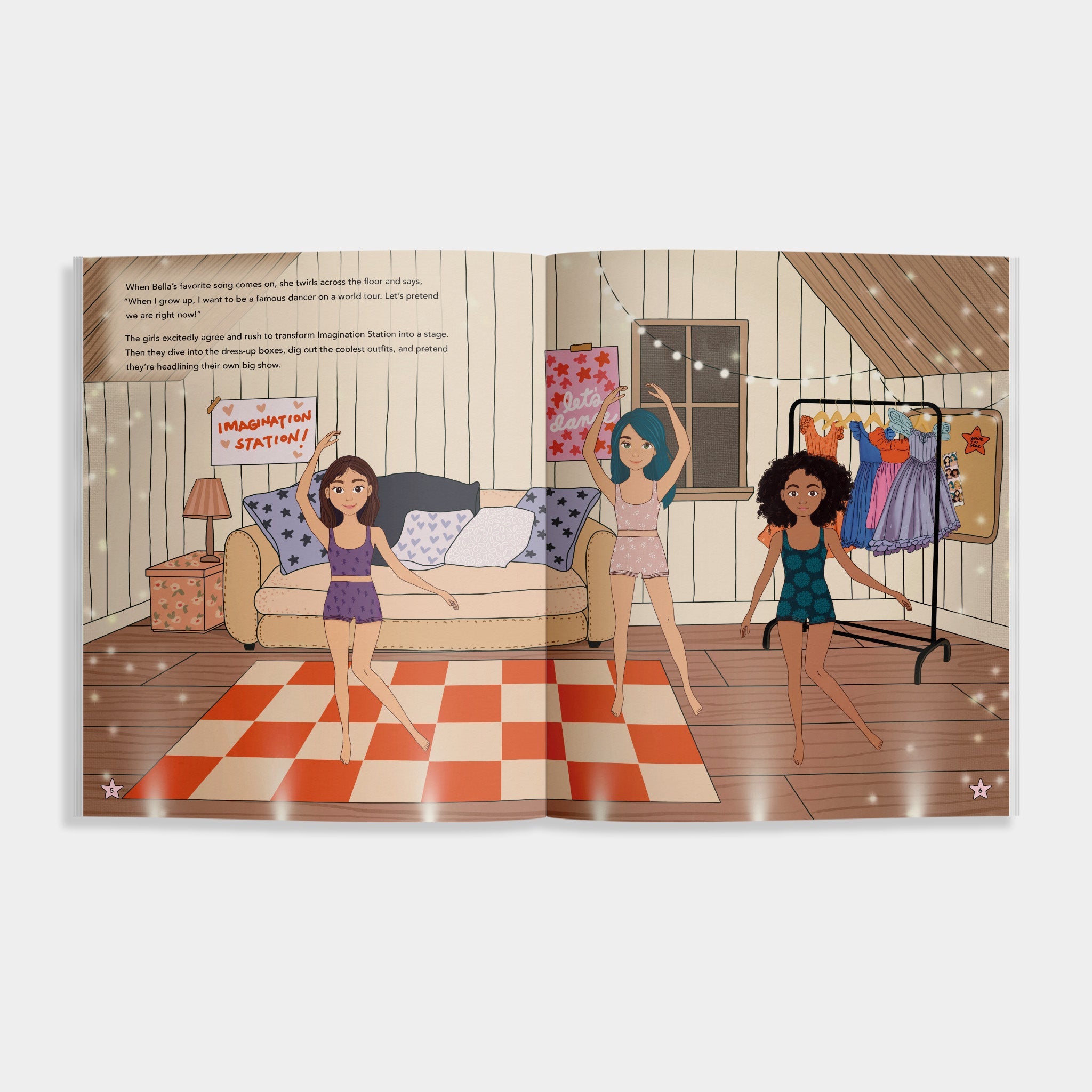 My Fancy Sticker Storybook: Dance Recital