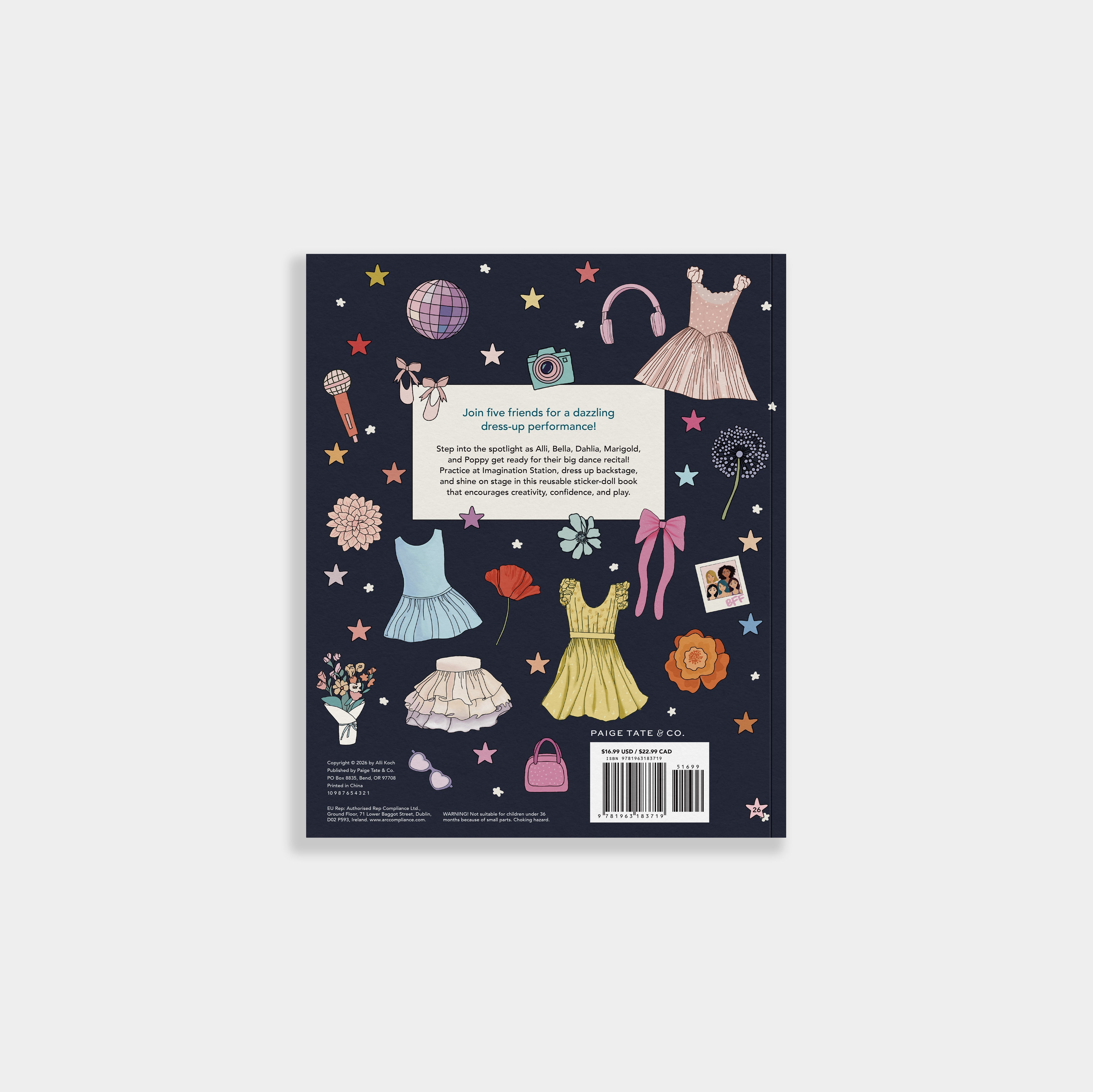My Fancy Sticker Storybook: Dance Recital
