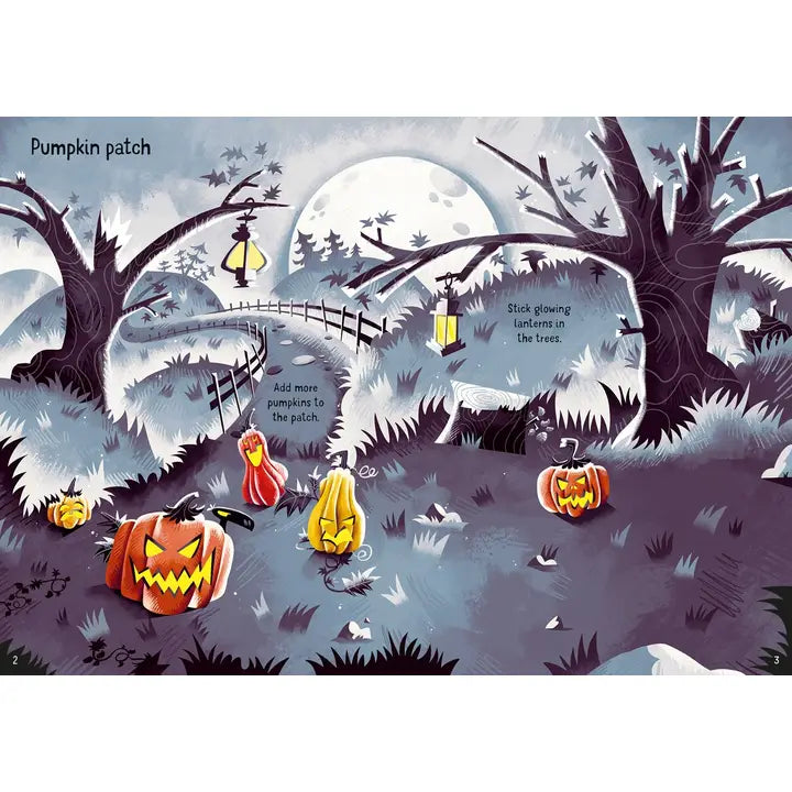 Sparkly Halloween Sticker Book: Usborn