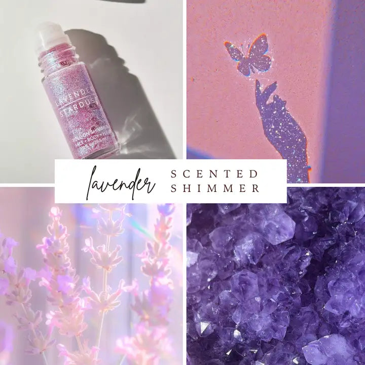 Roll- On Shimmer Lavender Scented Lavender