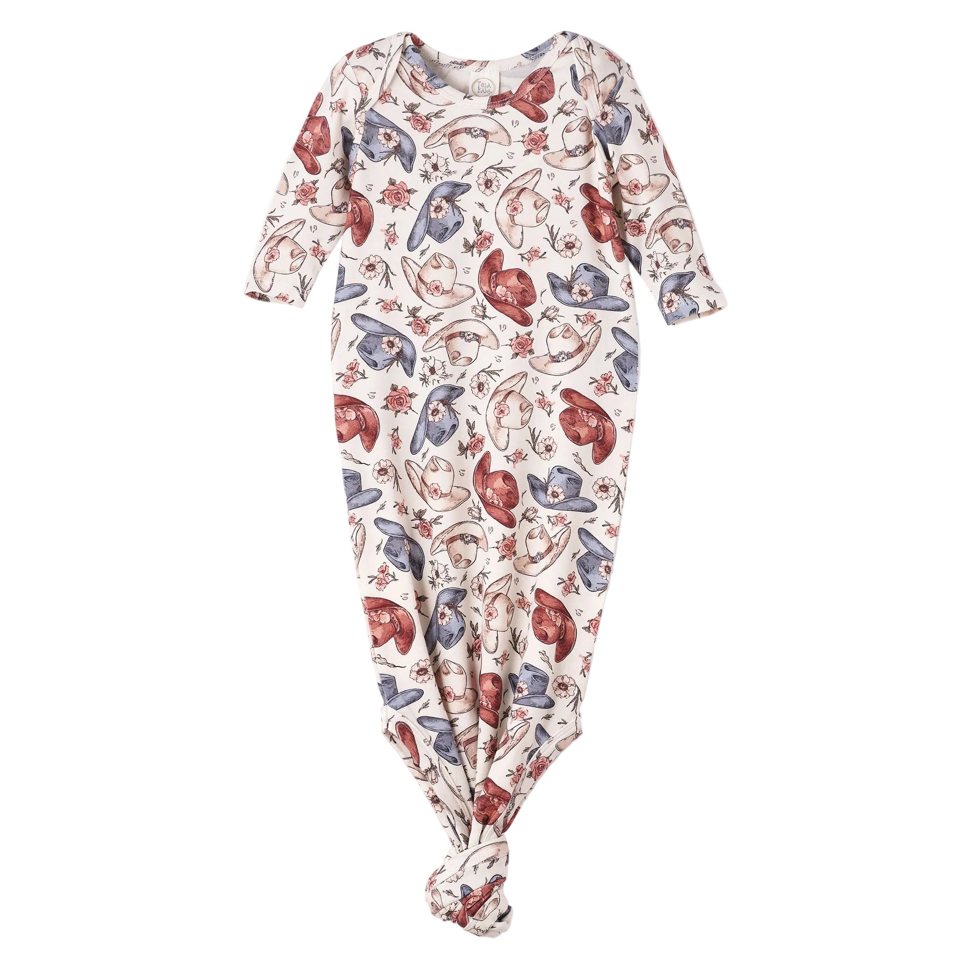 Wildflower Rodeo Cowgirl Gown - Bamboo Newborn Layette