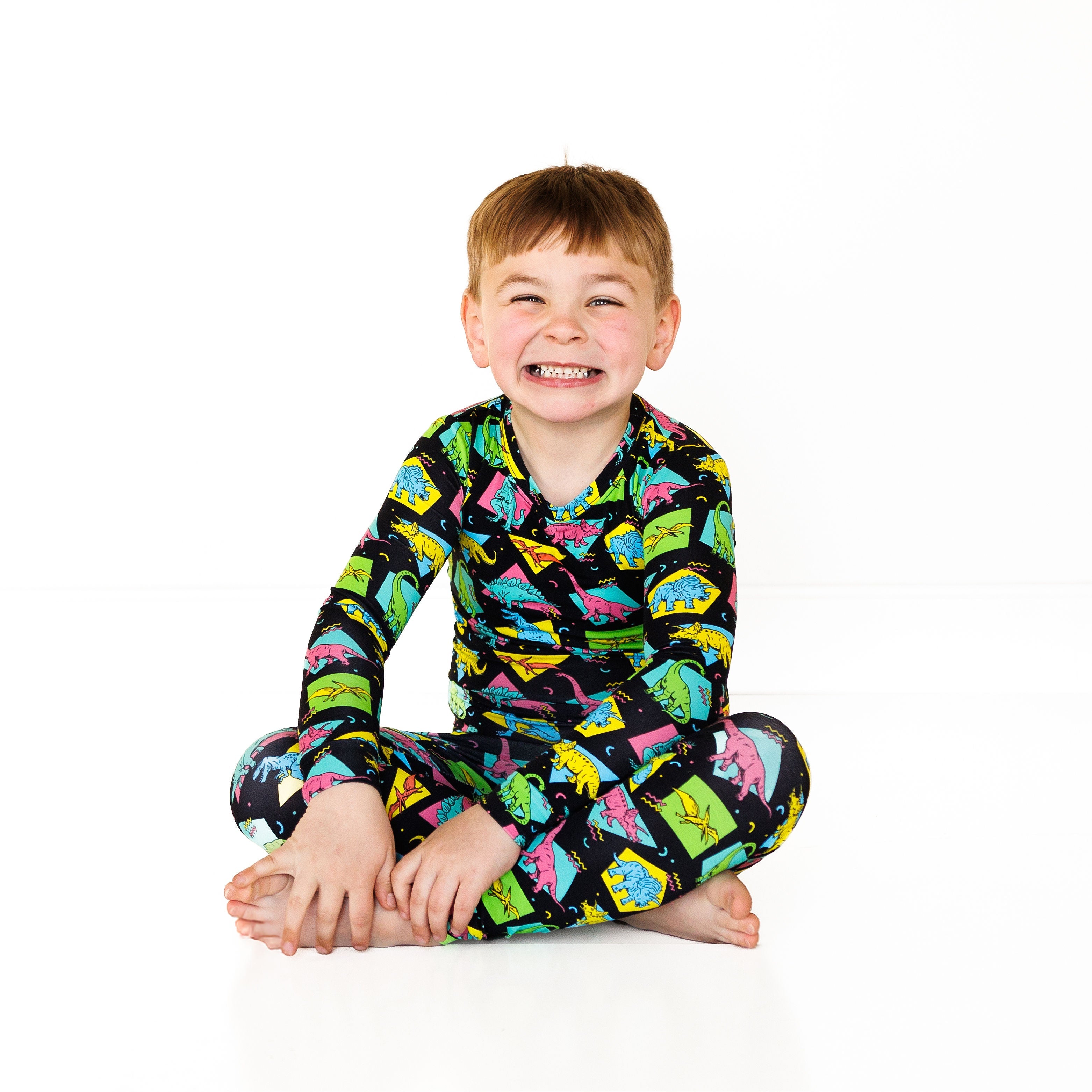 Jurassic Jam Taller-Tots Two-Piece PJs