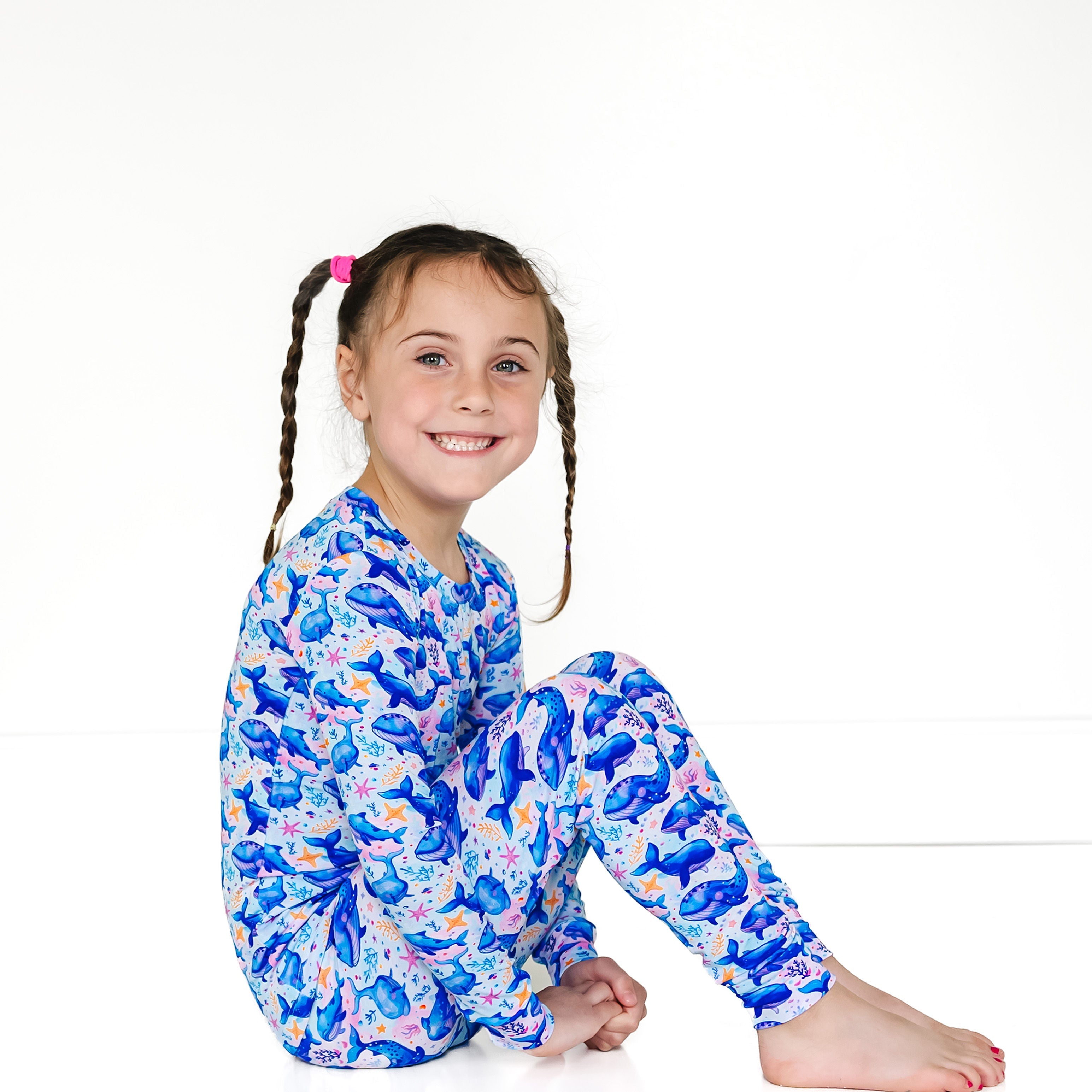 Ocean Slumber Taller-Tots Two-Piece PJs
