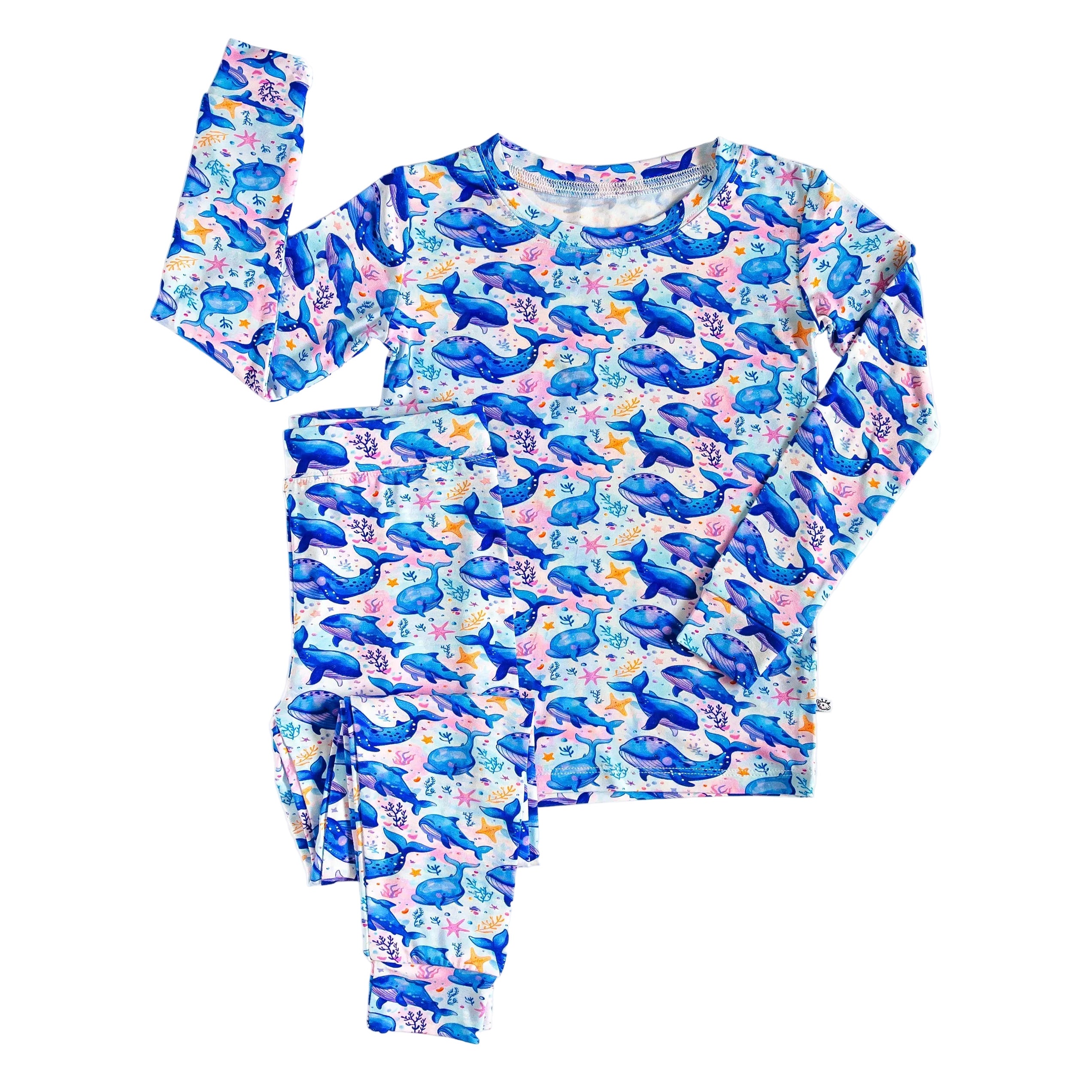 Ocean Slumber Taller-Tots Two-Piece PJs