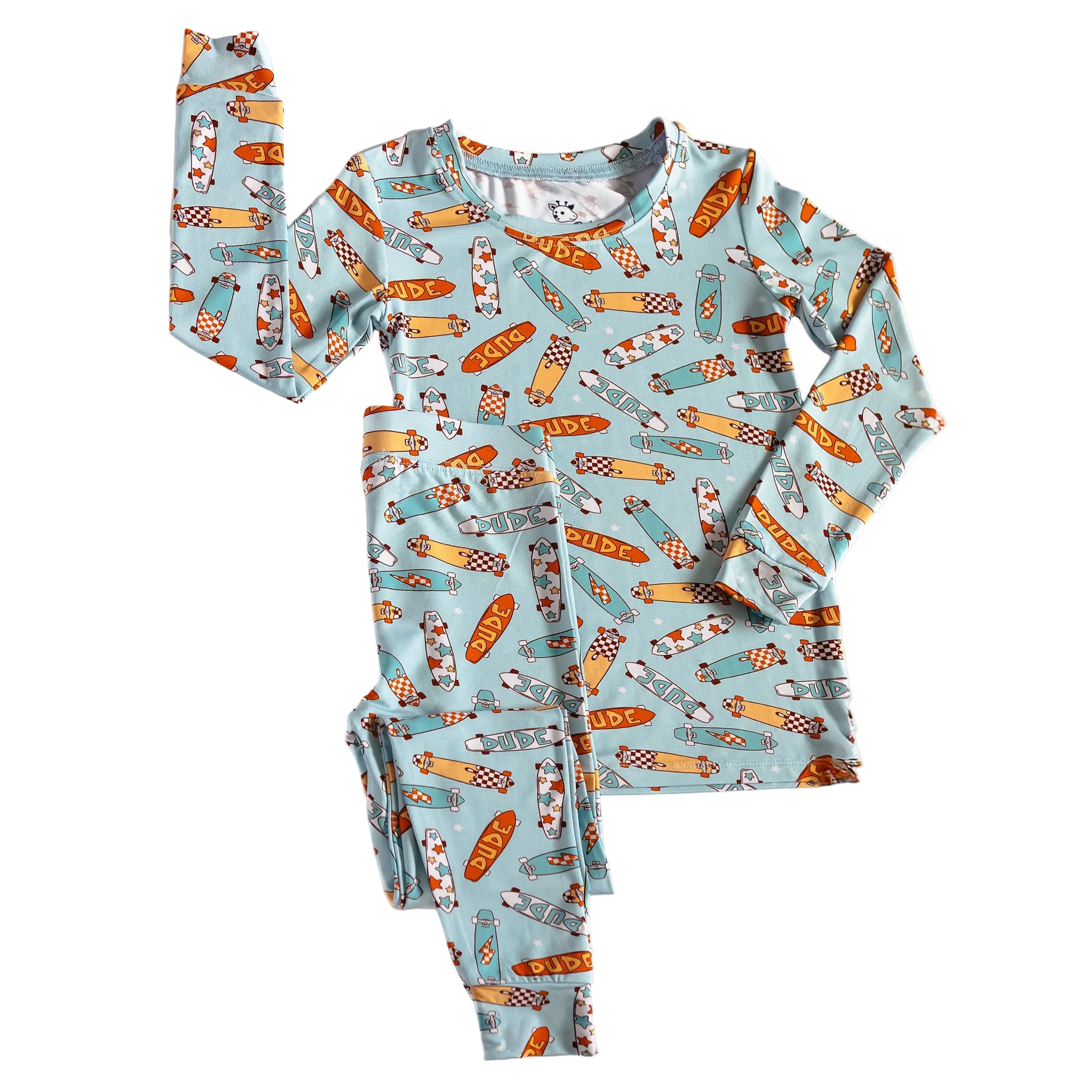 Skater Dude Taller-Tots Two-Piece PJs