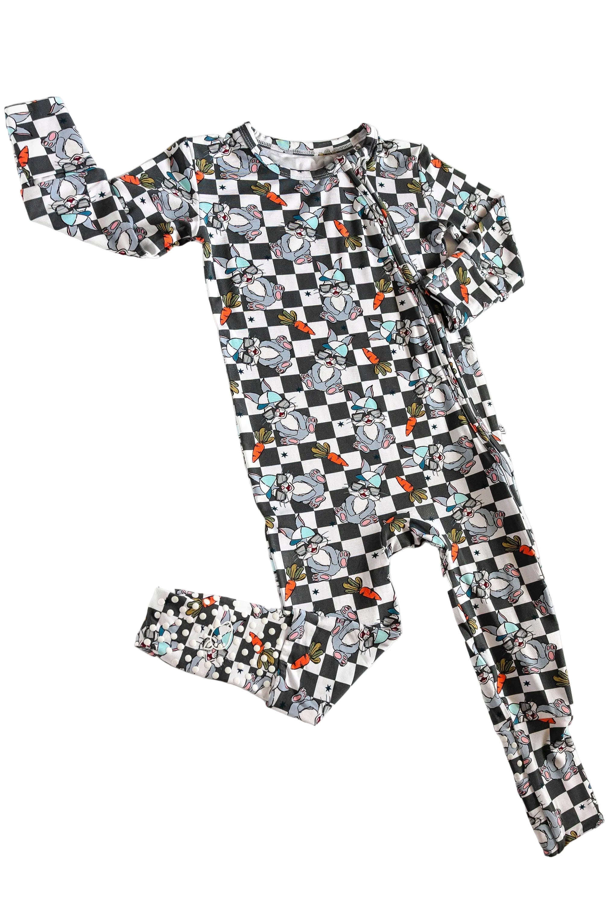 Bunny Hop Dreams Convertible Footie