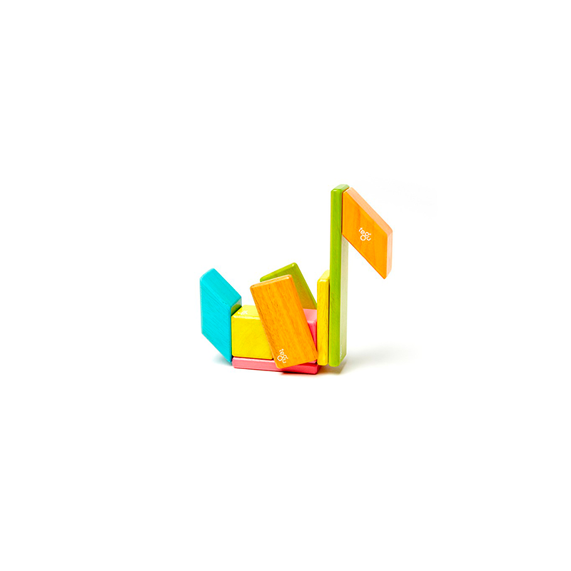 14-Piece Set <br>Magnetic Wooden Blocks <br>Tegu Classics