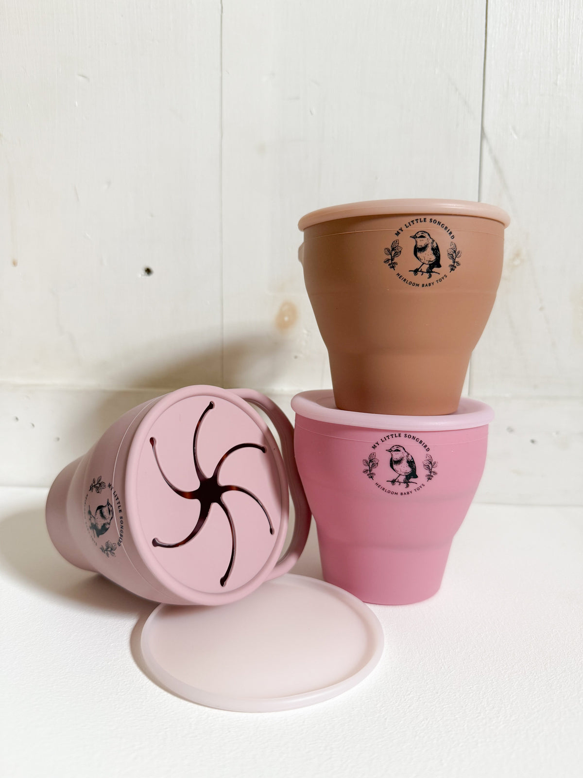 Silicone Snack Cups/Collapsible snack cups
