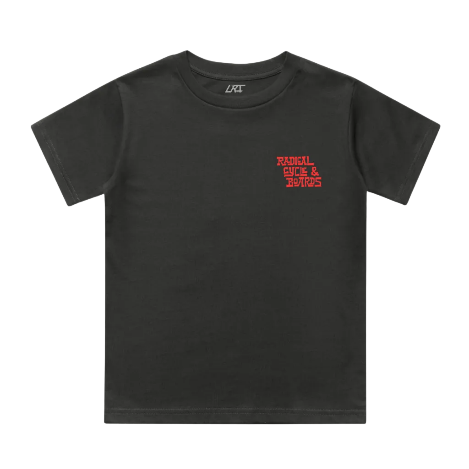 RADICAL CYCLE AND BOARDS TEE - BLACK