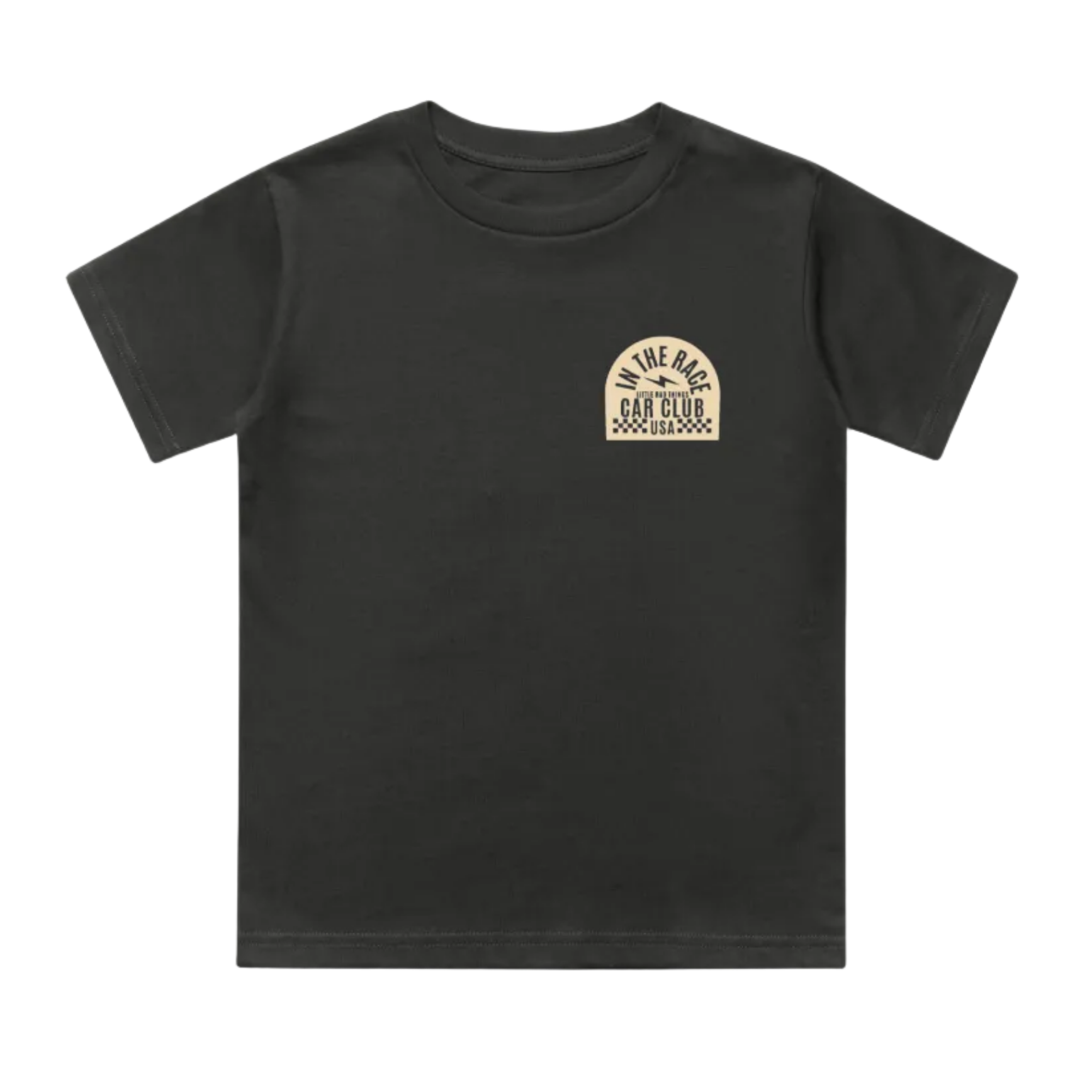 CAR CLUB USA TEE - VINTAGE WASH BLACK