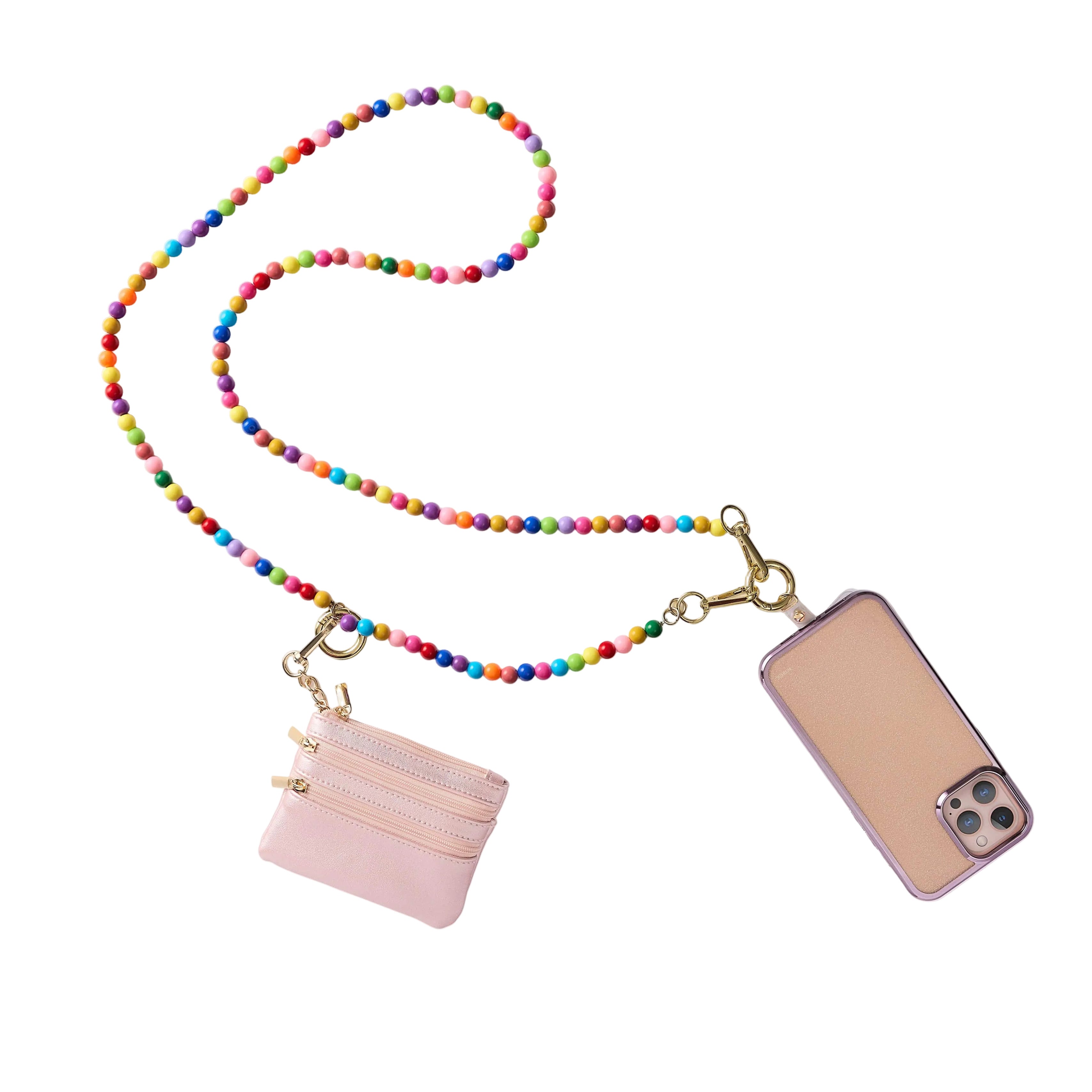 Bead the Way Rainbow Phone Chain