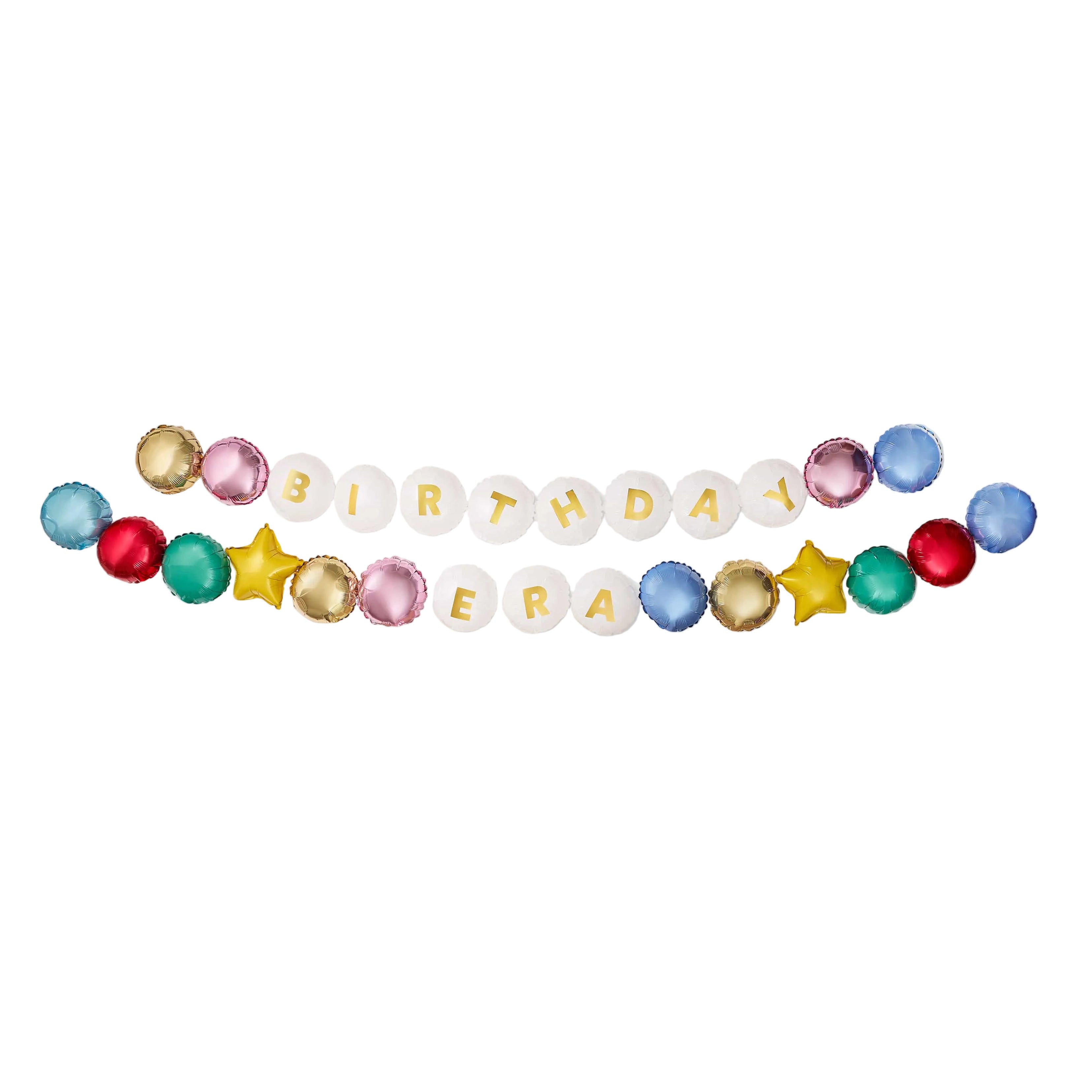 Beaded In Fun Customizable Balloon Garland Banner (60 ct)