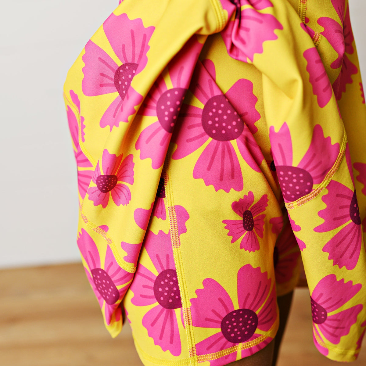 Active Hot Pink Floral Dress