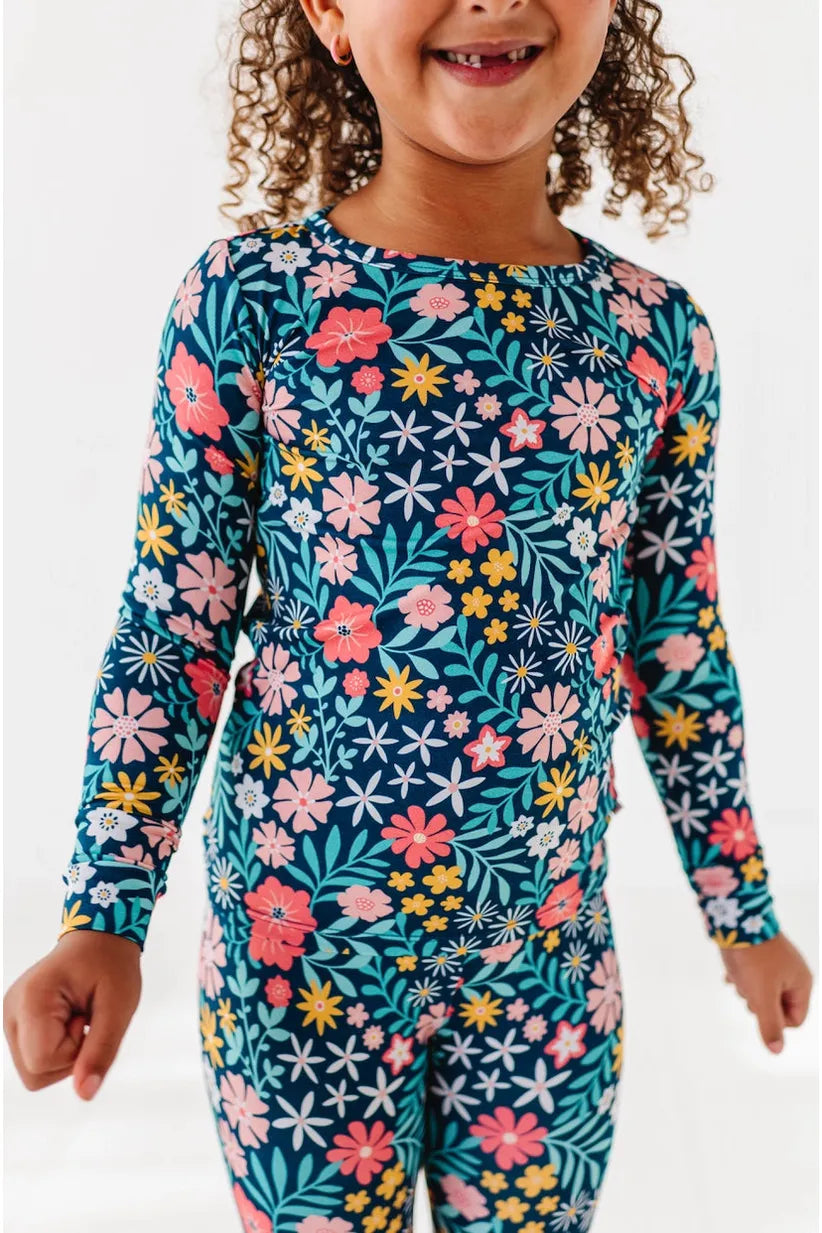 Bamboo Pajama Set - Maren - Floral