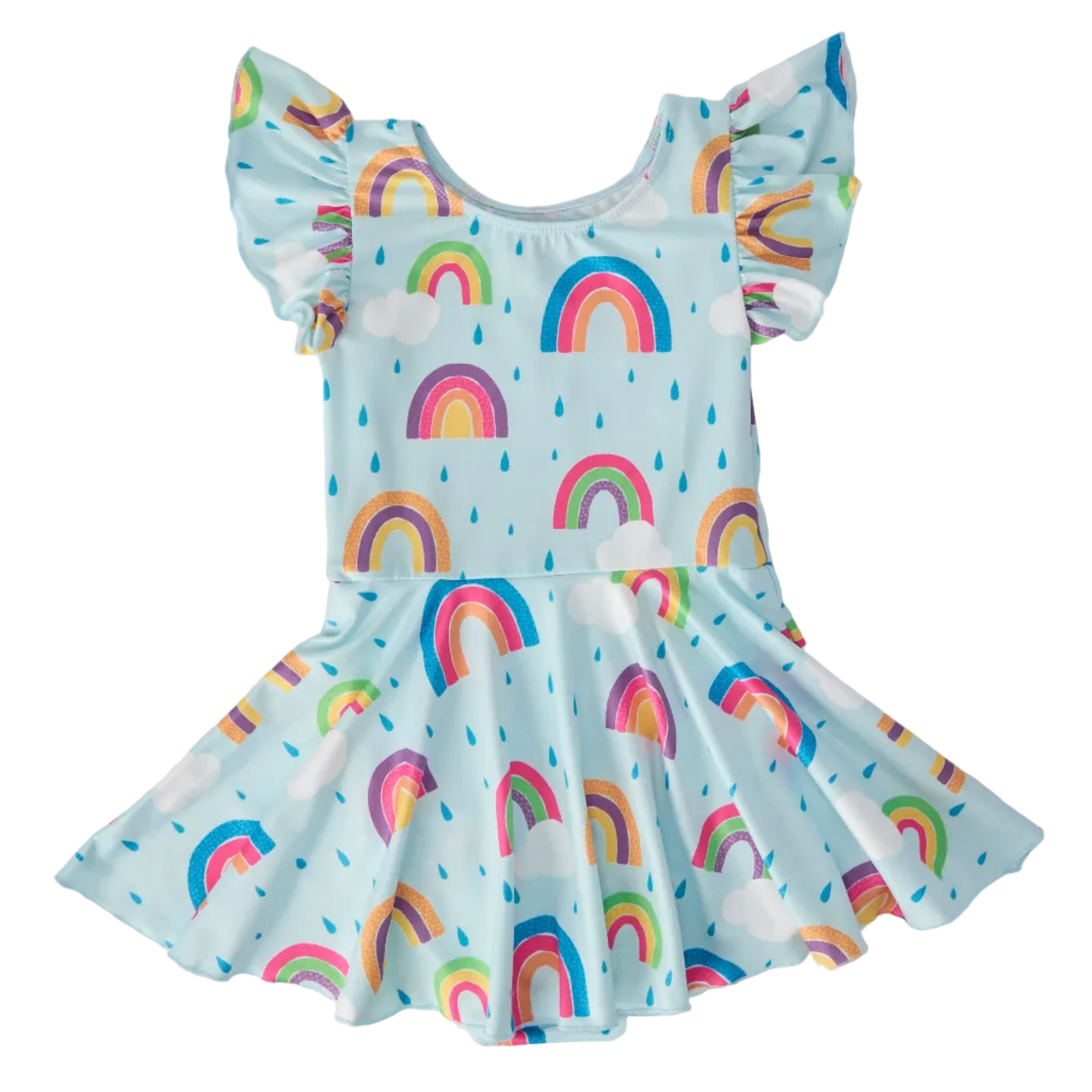 April Showers S/S Twirl Leotard