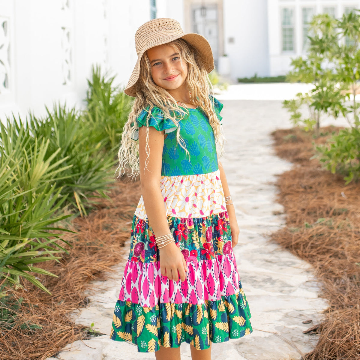 Avery Tropical Dress
