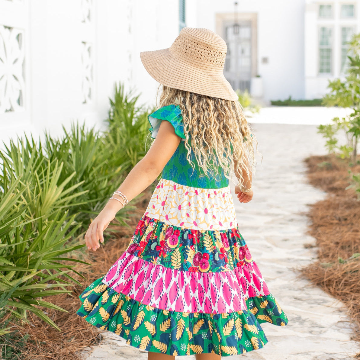 Avery Tropical Dress